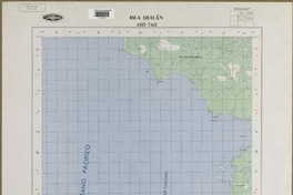 Isla Quilán 4315 - 7415 [material cartográfico] : Instituto Geográfico Militar de Chile.