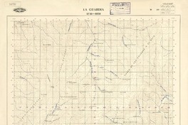 La Guardia 2730 - 6930 [material cartográfico] : Instituto Geográfico Militar de Chile.
