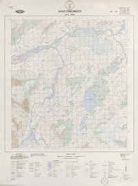 Lago Chacabuco 4715 - 7240 [material cartográfico] : Instituto Geográfico Militar de Chile.