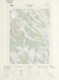 Lago Espolón 4300 - 7200 [material cartográfico] : Instituto Geográfico Militar de Chile.