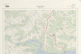 Lago Palena 4345 - 7135 [material cartográfico] : Instituto Geográfico Militar de Chile.