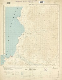Huasco 2815 - 7100 [material cartográfico] : Instituto Geográfico Militar de Chile.
