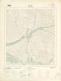 Illapel 3130 - 7100 [material cartográfico] : Instituto Geográfico Militar de Chile.
