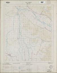 Las Cabras 3415 - 7115 [material cartográfico] : Instituto Geográfico Militar de Chile.