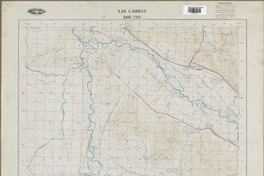 Las Cabras 3415 - 7115 [material cartográfico] : Instituto Geográfico Militar de Chile.