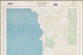 Guanaquero 3000 - 7115 [material cartográfico] : Instituto Geográfico Militar de Chile.