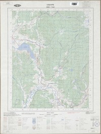 Liquiñe 3930 - 7145 [material cartográfico] : Instituto Geográfico Militar de Chile.