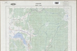 Liquiñe 3930 - 7145 [material cartográfico] : Instituto Geográfico Militar de Chile.