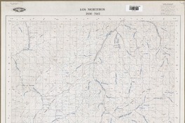 Los Morteros 2830 - 7015 [material cartográfico] : Instituto Geográfico Militar de Chile.