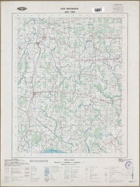Los Muermos 4115 - 7315 [material cartográfico] : Instituto Geográfico Militar de Chile.