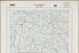Los Muermos 4115 - 7315 [material cartográfico] : Instituto Geográfico Militar de Chile.