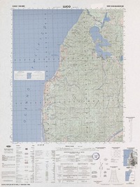 Llico 3445 - 7200 [material cartográfico] : Instituto Geográfico Militar de Chile.