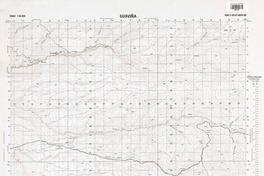 Guaviña (19°45'13.00"-69°00'06.04") [material cartográfico] : Instituto Geográfico Militar de Chile.