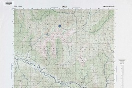 Lara (36°30'15.00"-71°15'08.50") [material cartográfico] : Instituto Geográfico Militar de Chile.