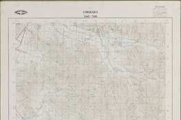 Cholqui 33° 45' - 71° 00' [material cartográfico] : Instituto Geográfico Militar de Chile.