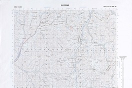 El Espino E-009 (31° 15'- 71° 00') [material cartográfico] preparado y publicado por el Instituto Geográfico Militar.