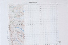 Laguna Escondida G-067 (38° 15'- 70° 45') [material cartográfico] preparado y publicado por el Instituto Geográfico Militar.