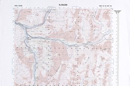 El Volcán E-077 (33° 45'- 70° 00') [material cartográfico] preparado y publicado por el Instituto Geográfico Militar.