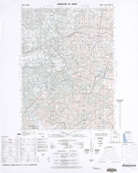 Cordillera de Zarao (41° 15' - 73° 30')  [material cartográfico] preparado y publicado por el Instituto Geográfico Militar.