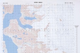 Estero Amalia (50°45'00''-70°30' 00'')  [material cartográfico] Instituto Geográfico Militar de Chile.