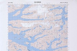 Isla Caroline  [material cartográfico] Instituto Geográfico Militar.