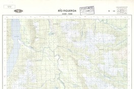 Río Figueroa 4400 - 7200 [material cartográfico] : Instituto Geográfico Militar de Chile.