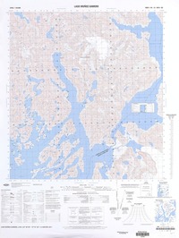 Lago Muñoz Gamero (52° 30' 00'' - 73° 07' 30'')  [material cartográfico] Instituto Geográfico Militar de Chile.