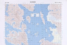 Isla Orlebar (52°15' 00'' - 73° 30' 00'')  [material cartográfico] Instituto Geográfico Militar de Chile.