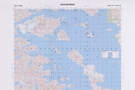 Islas Nachbaur (55° 15' 00" - 69° 00' 00")  [material cartográfico] Instituto Geográfico Militar de Chile.