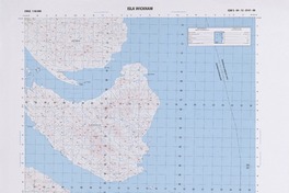 Isla Wickham (54° 00' 00" - 70° 07' 30")  [material cartográfico] Instituto Geográfico Militar de Chile.