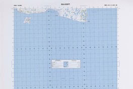 Isla Scott (55° 15' 00" - 67° 30' 00")  [material cartográfico] Instituto Geográfico Militar de Chile.