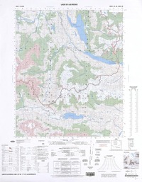 Lago de las Rocas (42° 00' - 71° 43')  [material cartográfico] Instituto Geográfico Militar de Chile.