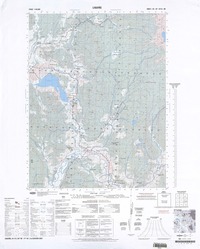 Liquiñe G-113 (39° 30'- 71° 45') [material cartográfico] preparado y publicado por el Instituto Geográfico Militar.