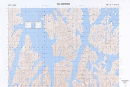 Isla Contreras (51° 45' 00''- 74° 37' 30'')  [material cartográfico] Instituto Geográfico Militar de Chile.