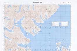 Isla Duque de York (50°30'00''-75°00'00'')  [material cartográfico] Instituto Geográfico Militar de Chile.