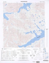Estero Obstrucción (52° 15' 00''- 72° 45' 00'')  [material cartográfico] Instituto Geográfico Militar de Chile.