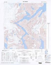 Isla Chandler (52° 45' 00" - 72° 45' 00")  [material cartográfico] Instituto Geográfico Militar de Chile.