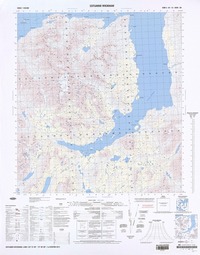 Estuario Wickham (53° 15' 00" - 72° 00' 00")  [material cartográfico] Instituto Geográfico Militar de Chile.