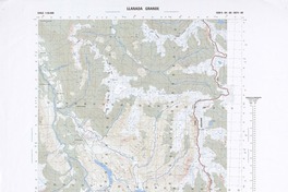 Llanada Grande (41° 45' - 71° 44')  [material cartográfico] Instituto Geográfico Militar de Chile.