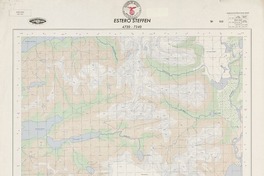 Estero Steffen 4730 - 7340 [material cartográfico] : Instituto Geográfico Militar de Chile.