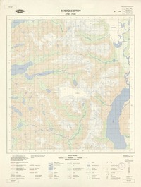Estero Steffen 4730 - 7340 [material cartográfico] : Instituto Geográfico Militar de Chile.