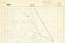 Huara 1945 - 6945 [material cartográfico] : Instituto Geográfico Militar de Chile.