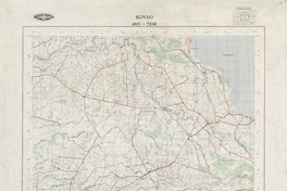 Ignao 4015 - 7230 [material cartográfico] : Instituto Geográfico Militar de Chile.