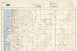 Mantos de la Luna 2215 - 7000 [material cartográfico] : Instituto Geográfico Militar de Chile.