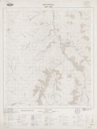 Matancilla 2915 - 7015 [material cartográfico] : Instituto Geográfico Militar de Chile.