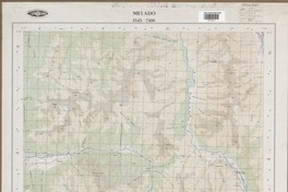 Melado 3545 - 7100 [material cartográfico] Instituto Geográfico Militar de Chile.