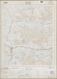 Melipilla 3330 - 7100 [material cartográfico] : Instituto Geográfico Militar de Chile.
