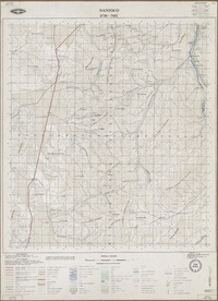 Nantoco 2730 - 7015 [material cartográfico] : Instituto Geográfico Militar de Chile.