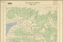 Nevados de Caburgua 3900 - 7130 [material cartográfico] : Instituto Geográfico Militar de Chile.