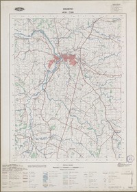 Osorno 4030 - 7300 [material cartográfico] : Instituto Geográfico Militar de Chile.